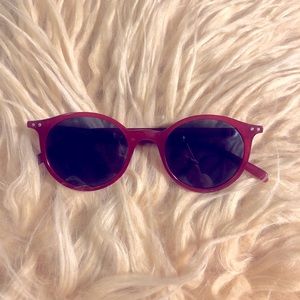 Celine Red sunglasses